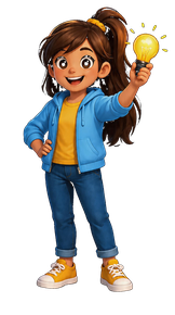 Junior girl character